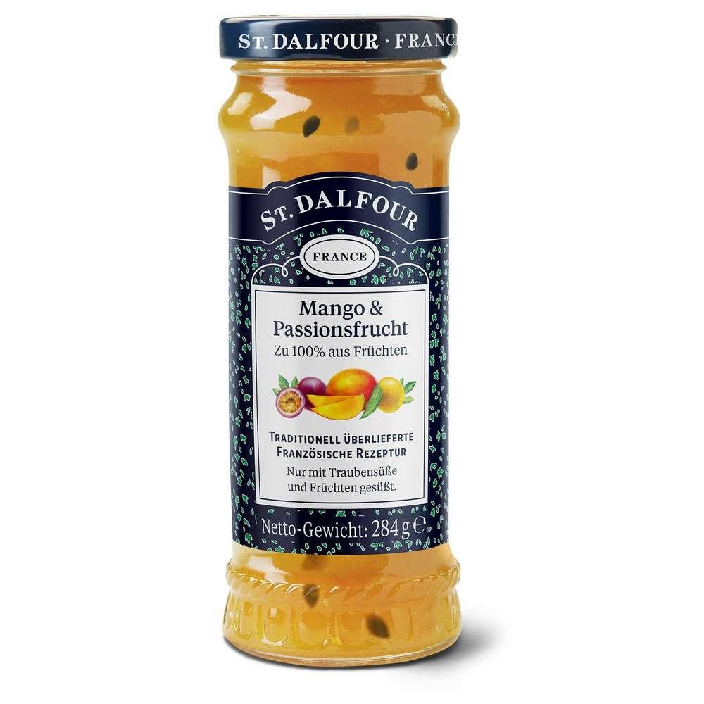 Fruit spread, mango & passion fruit
