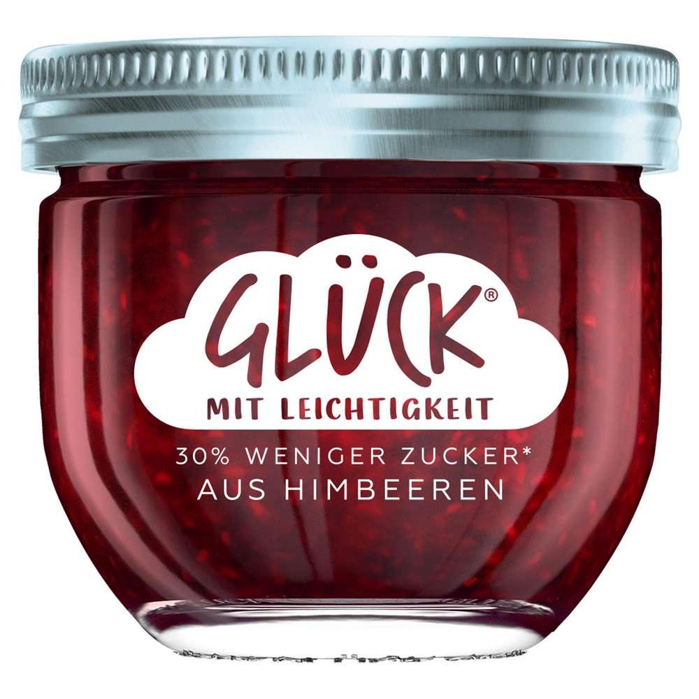 Fruit spread with lightness made from raspberries