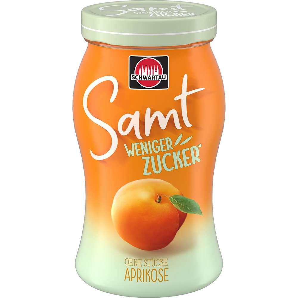 Fruit spread with less sugar, apricot