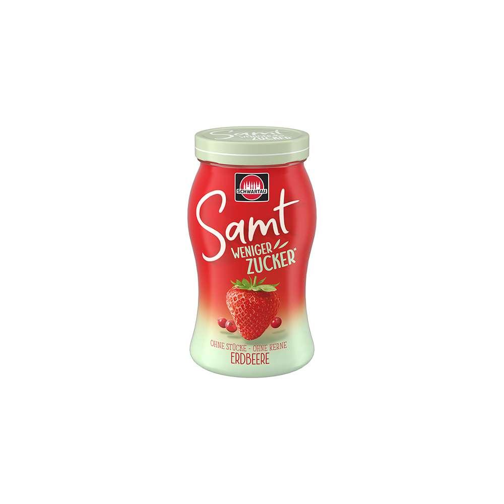 Fruit spread with less sugar, strawberry