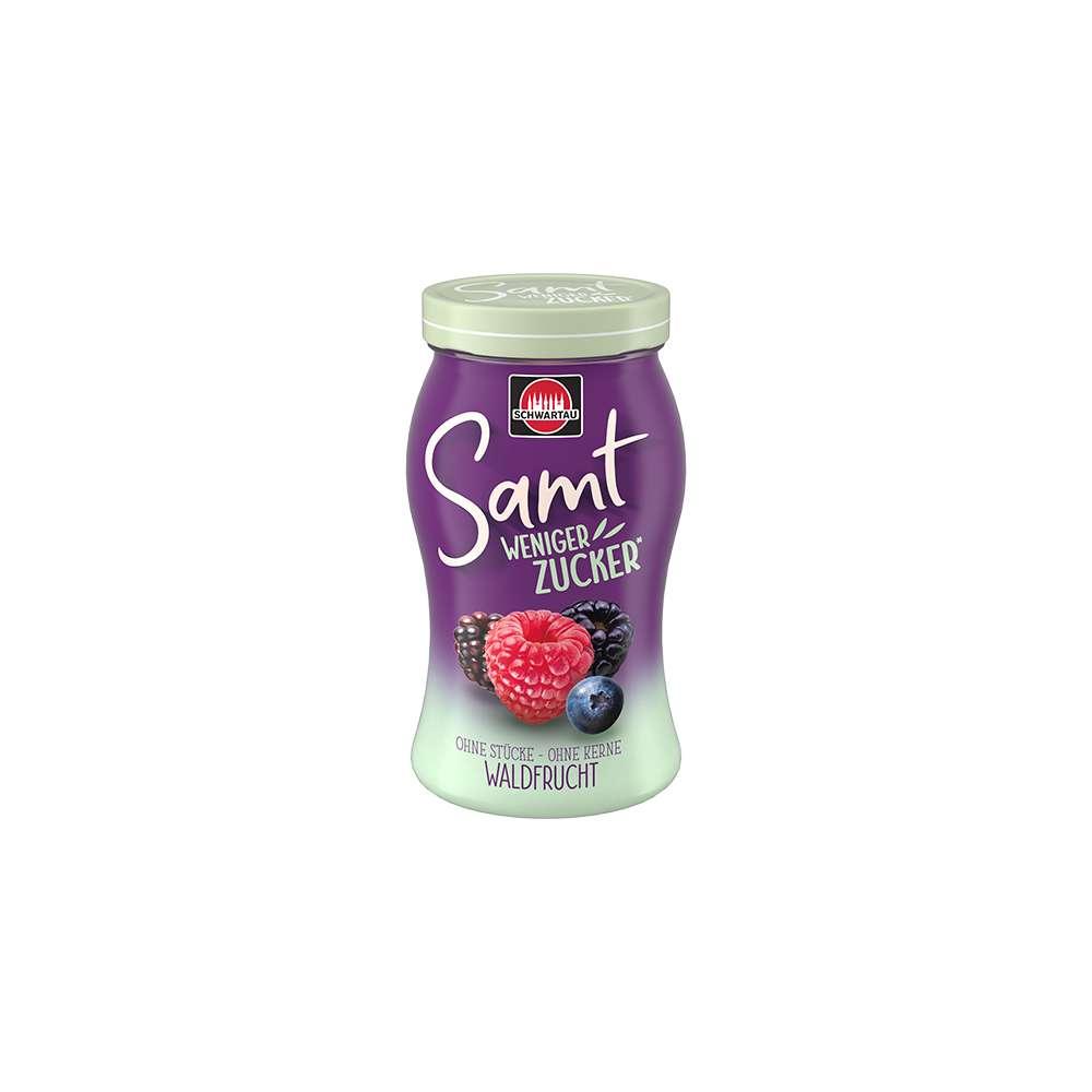 Fruit spread with less sugar, forest fruit