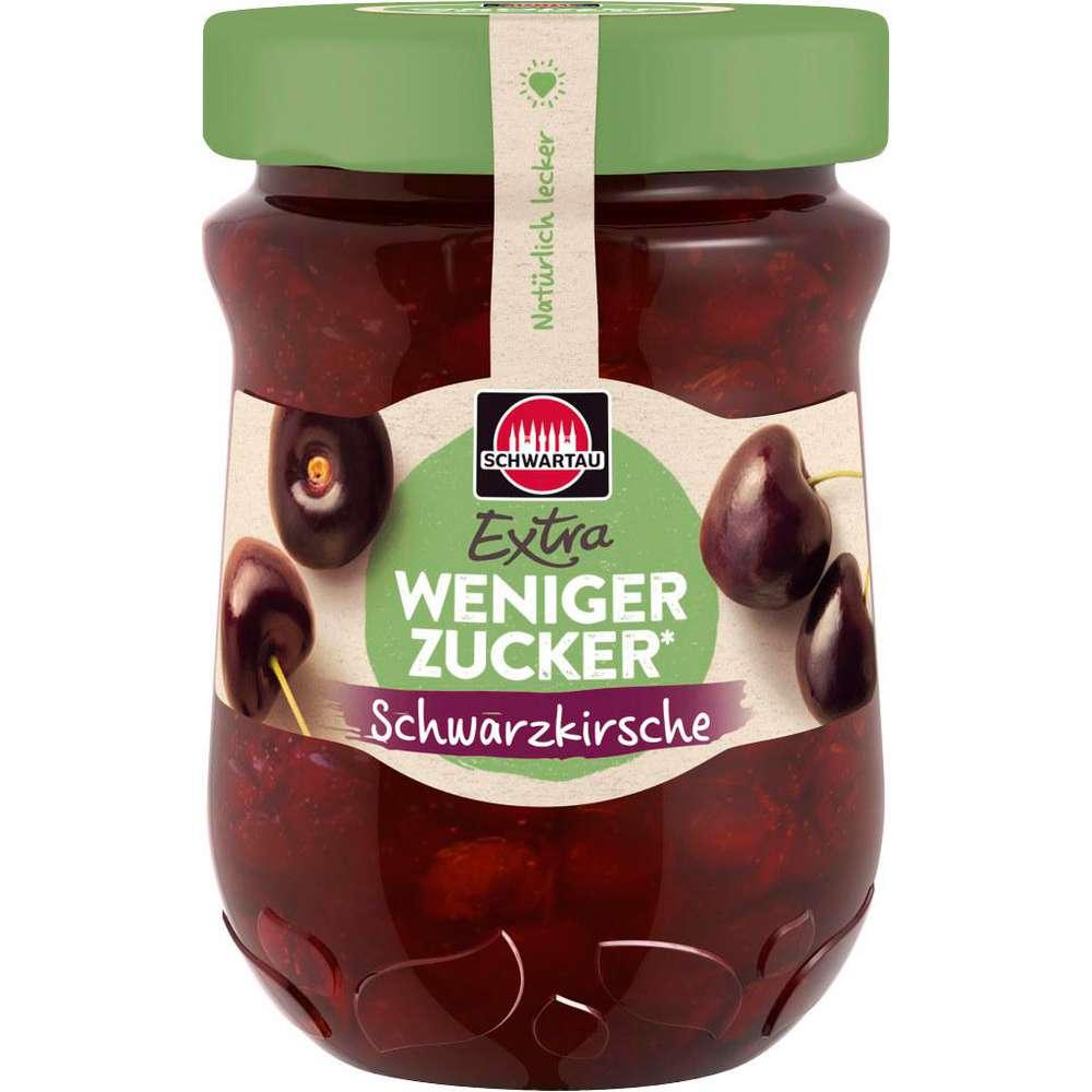 Fruit spread less sugar, black cherry