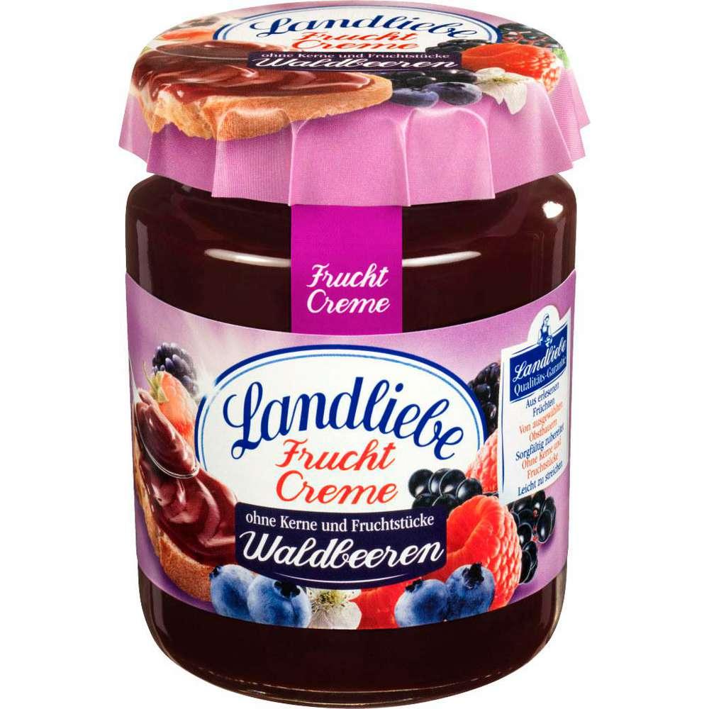 Fruit cream, wild berry