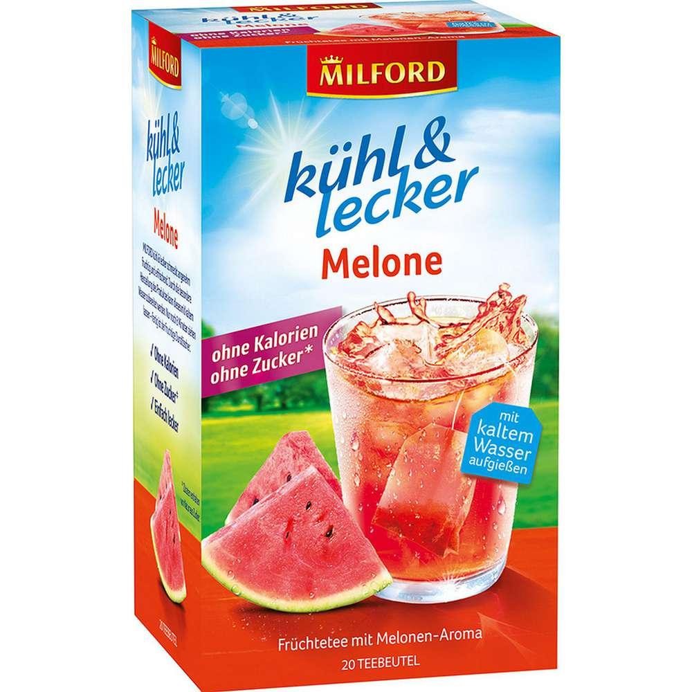 Fruit tea cool & delicious, melon