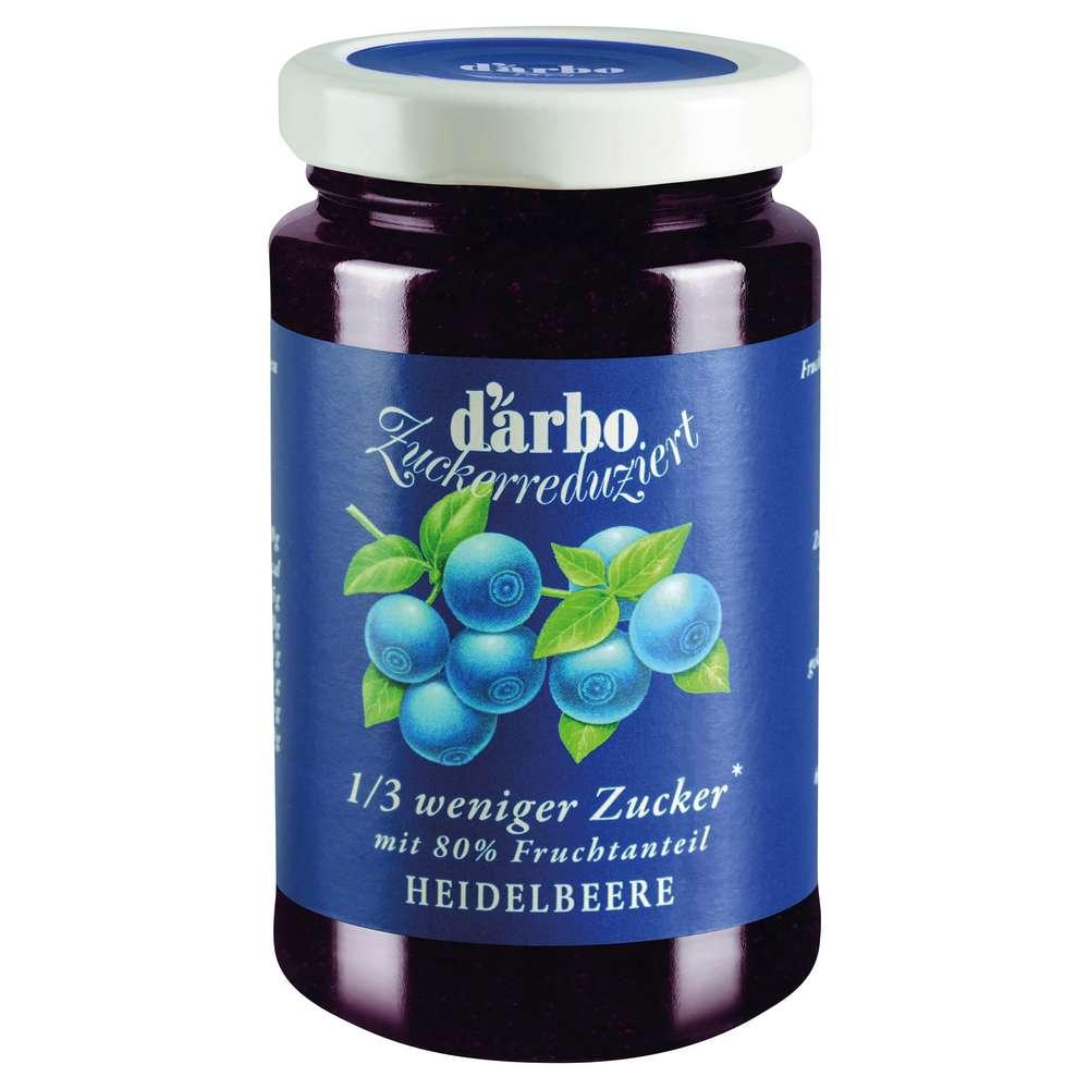 Fruit spread, reduced sugar, blueberry