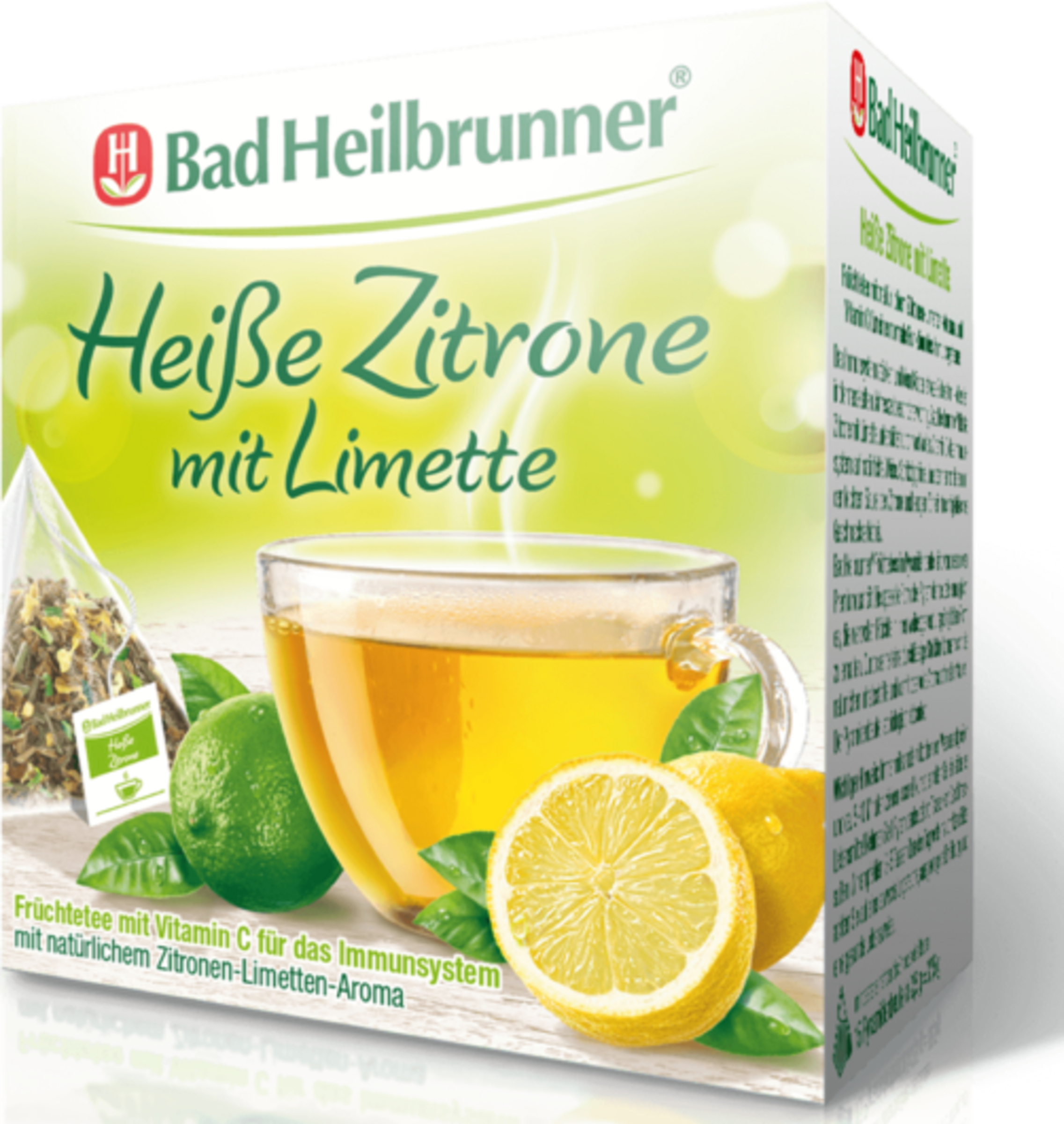 Fruit tea hot lemon with lime