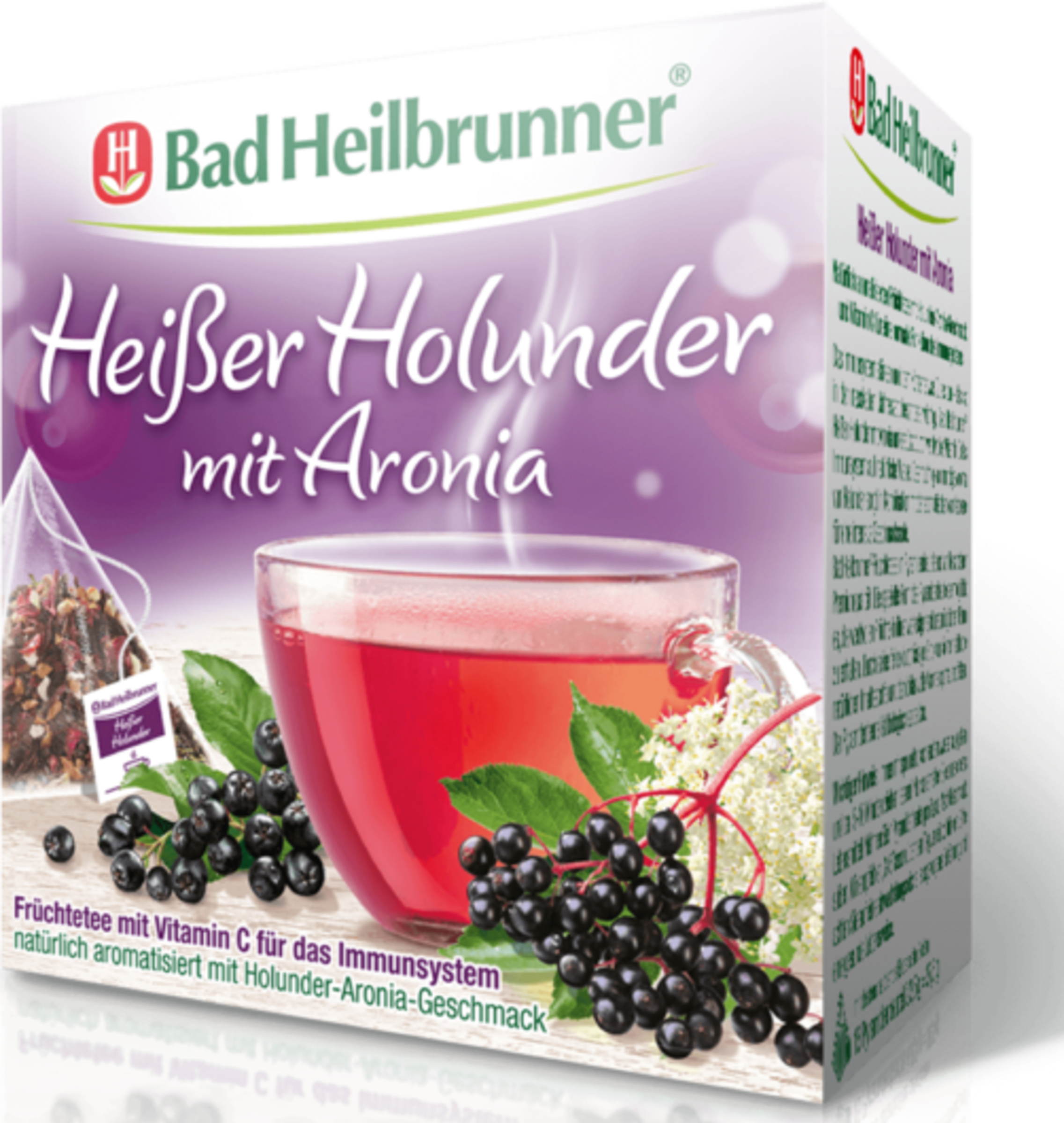 Fruit tea hot elderberry with aronia