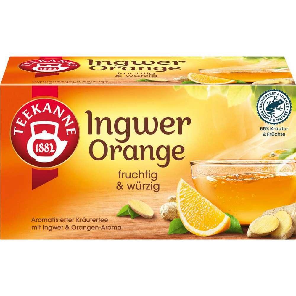 Ginger-Orange Fruit Tea