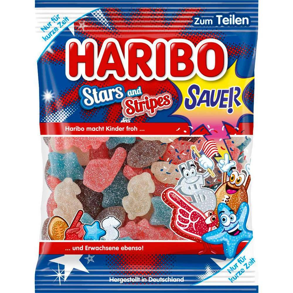 Fruit Gum Stars and Stripes, Sour