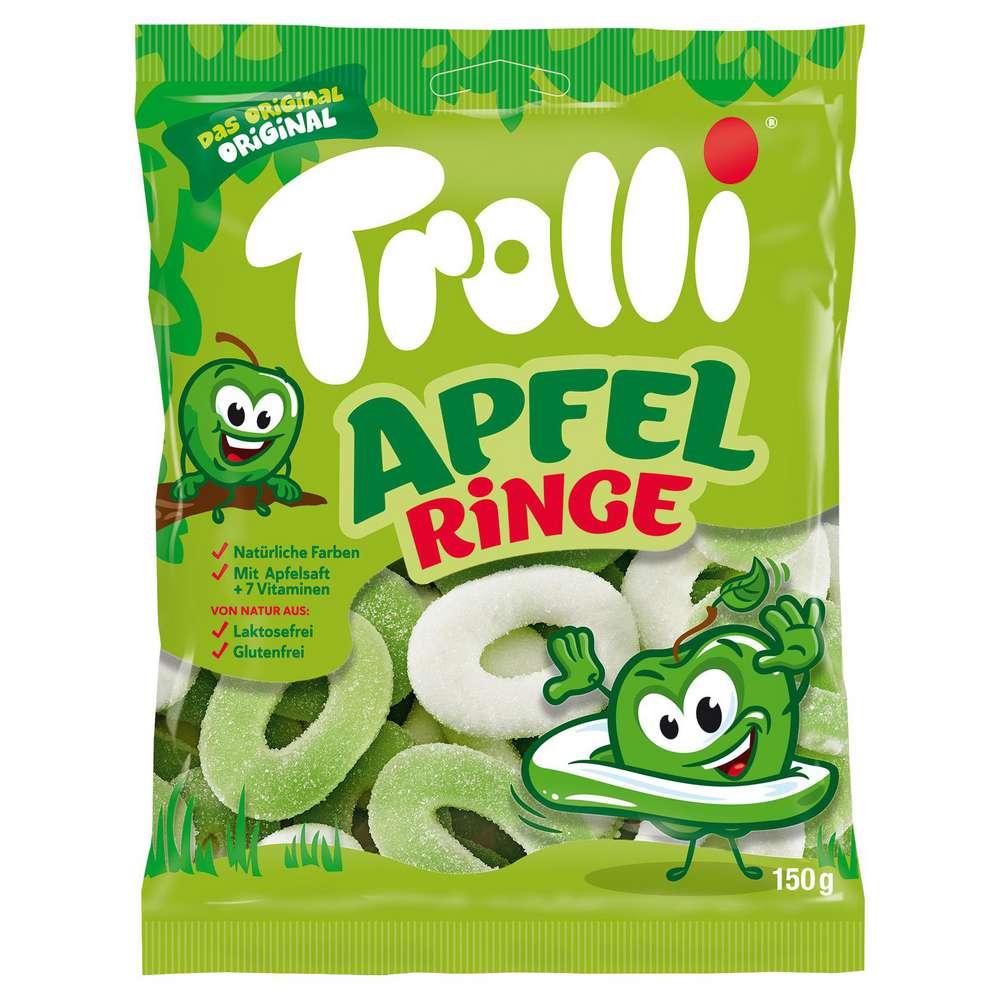 Fruit gums, apple rings