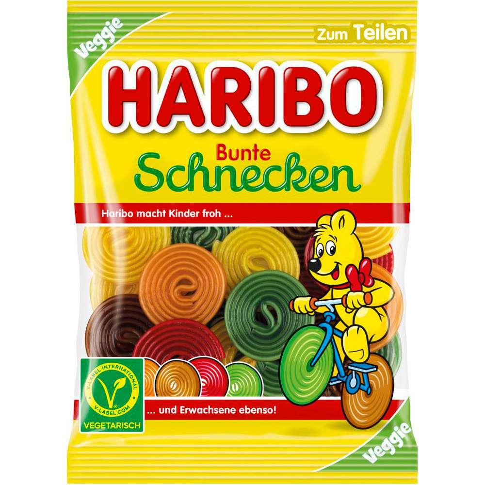 Fruit gum, colorful snails veggie