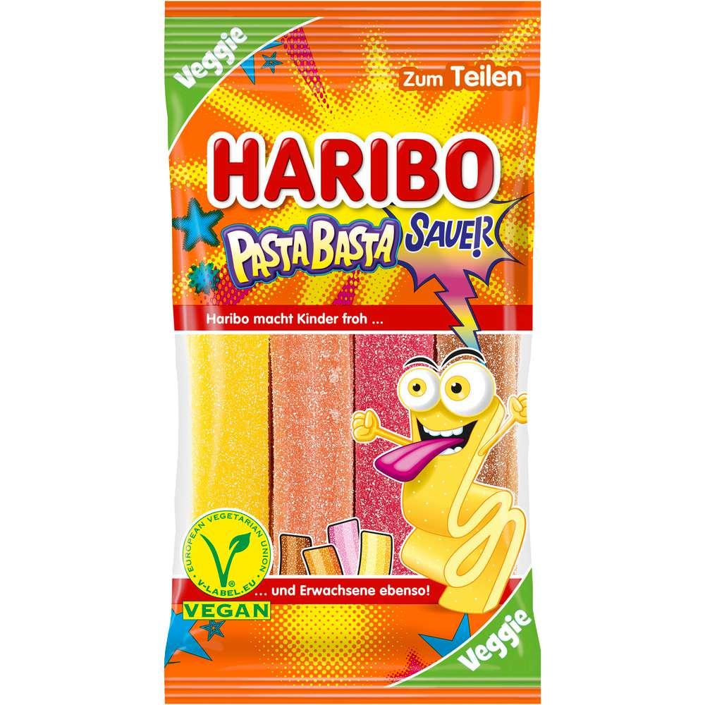 Fruit gum, sour pasta basta, veggie
