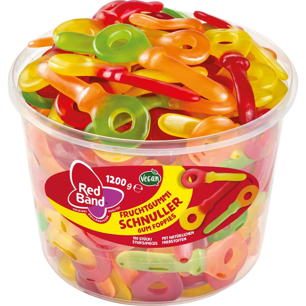 Fruit gum pacifier