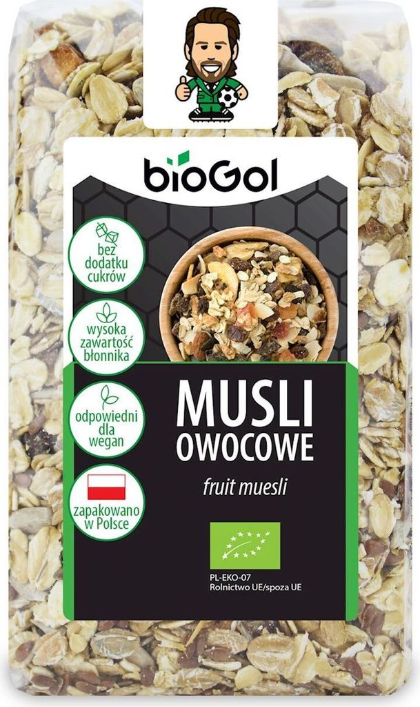 FRUCHTMÜSLI 300 g - BIOGOL