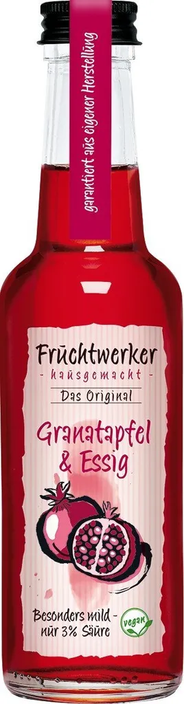 Fruchtwerker Pomegranate & Vinegar 250ml