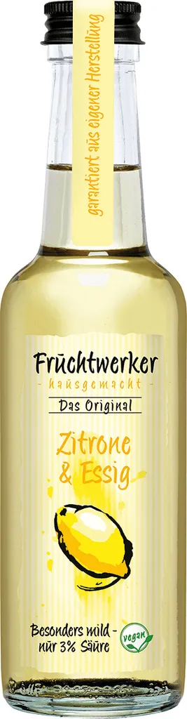 Fruchtwerker Lemon & Vinegar 250ml