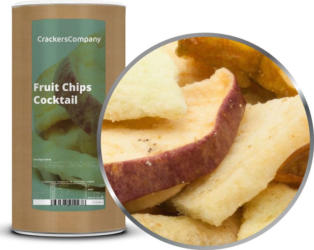 FRUIT CHIPS COCKTAIL membrane can large 250g