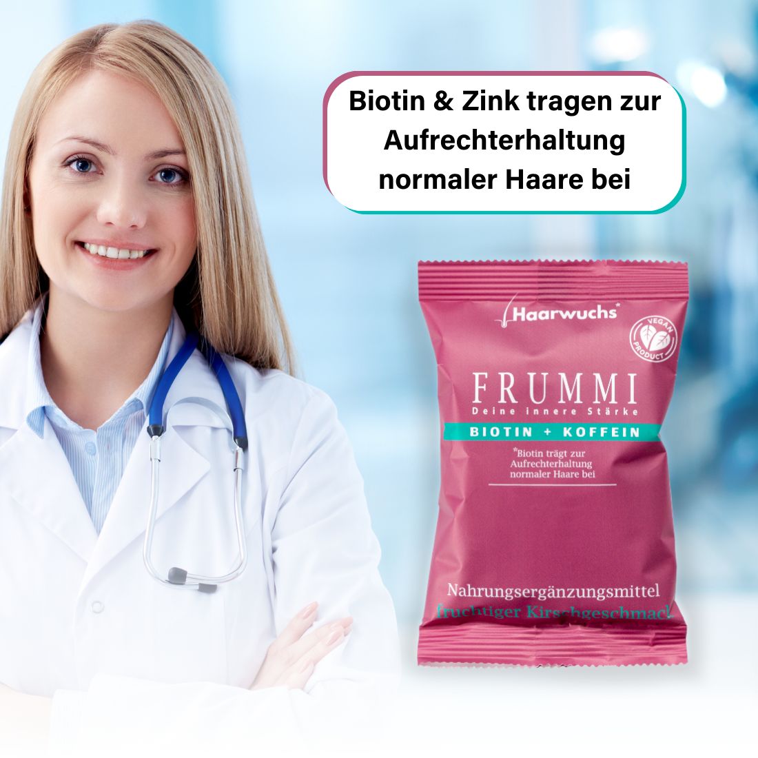 Frummi Haarwuchs - Fruchtgummi Haarvitamine