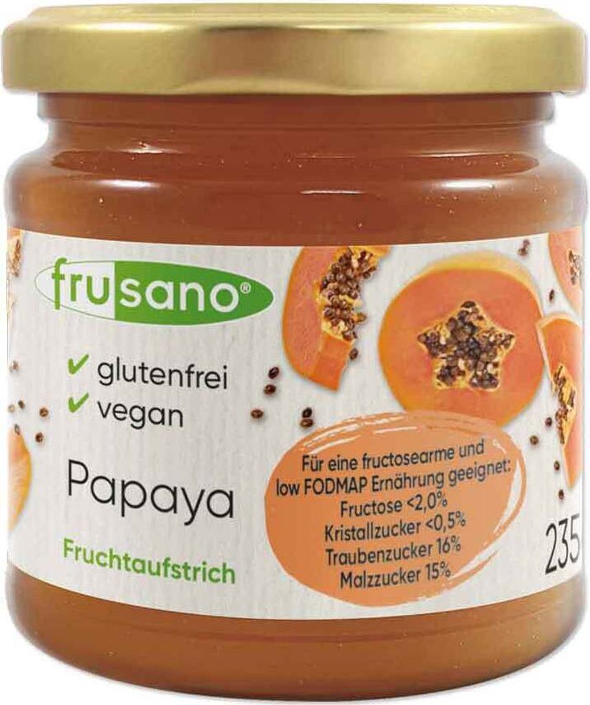 Frusano Fruchtaufstrich Papaya 235g