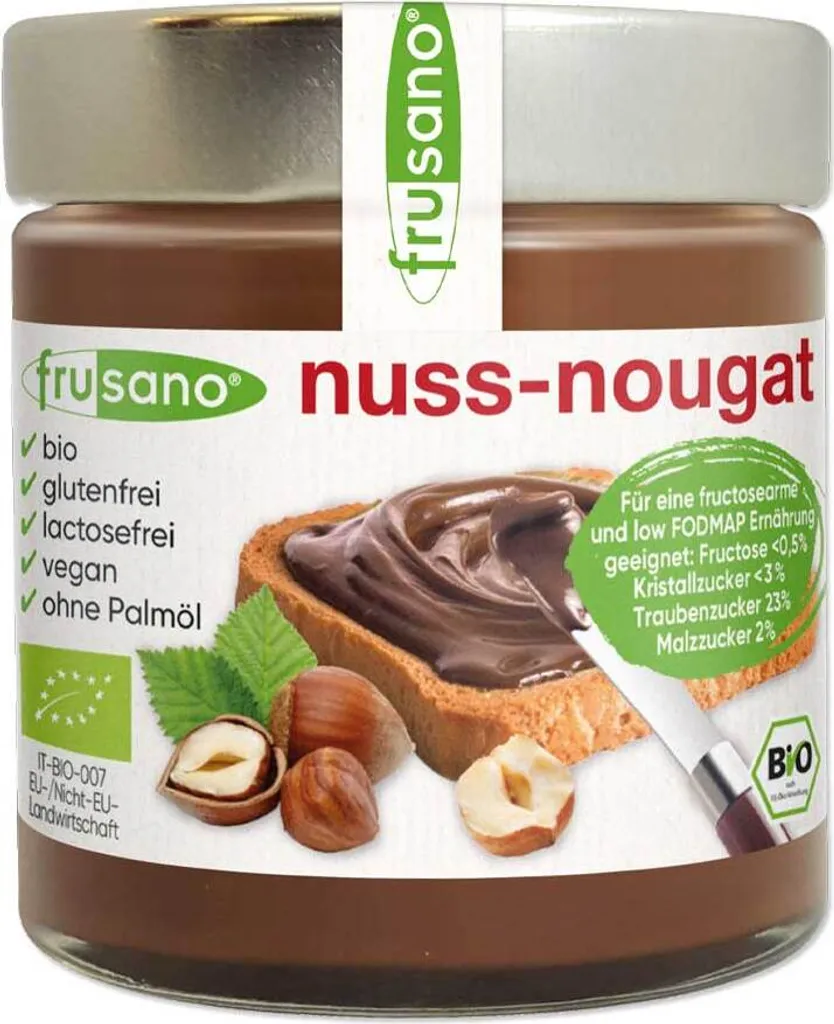 Frusano Nuss-Nougat-Creme -- 180g