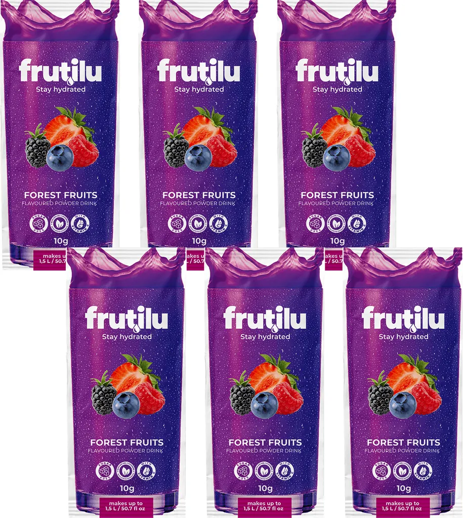 Frutilu Sachets Waldfrucht, 6 Stück