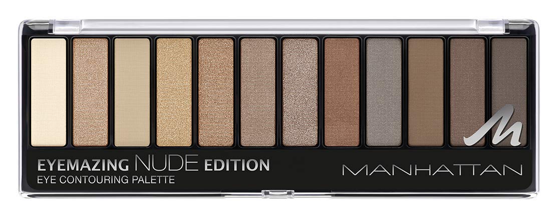 MANHATTAN Eyemazing Eye Contouring Palette, ‎001 nude edition