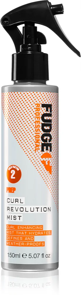 Fudge Curl Revolution Mist Mist Curl Care for curly hair