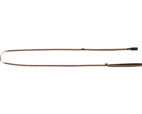 Leash GoLeyGo Flat 10 mm 140-200 cm brown