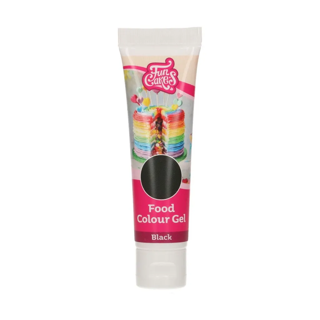 FunCakes Gel Color Black 30g FunCakes