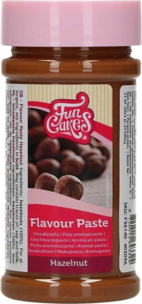 FunCakes Flavor Paste / Aroma Paste Hazelnut 100 g
