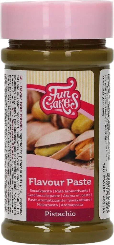 FunCakes Pistachio Flavor Paste 80 g
