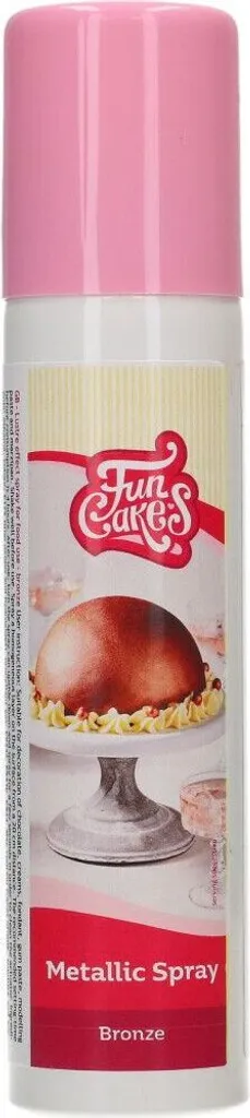 Funcakes Food Color Spray Metallic Bronze 100ml