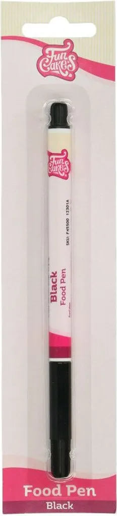 FunCakes Food Pen Black / Brush Food Pen