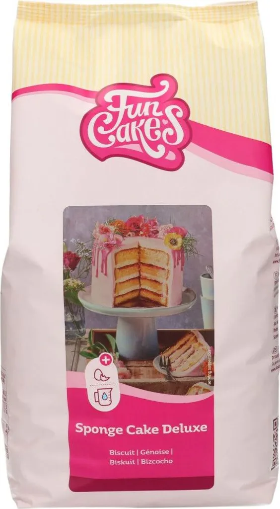 FunCakes Mix for Sponge Cake Deluxe 4 kg