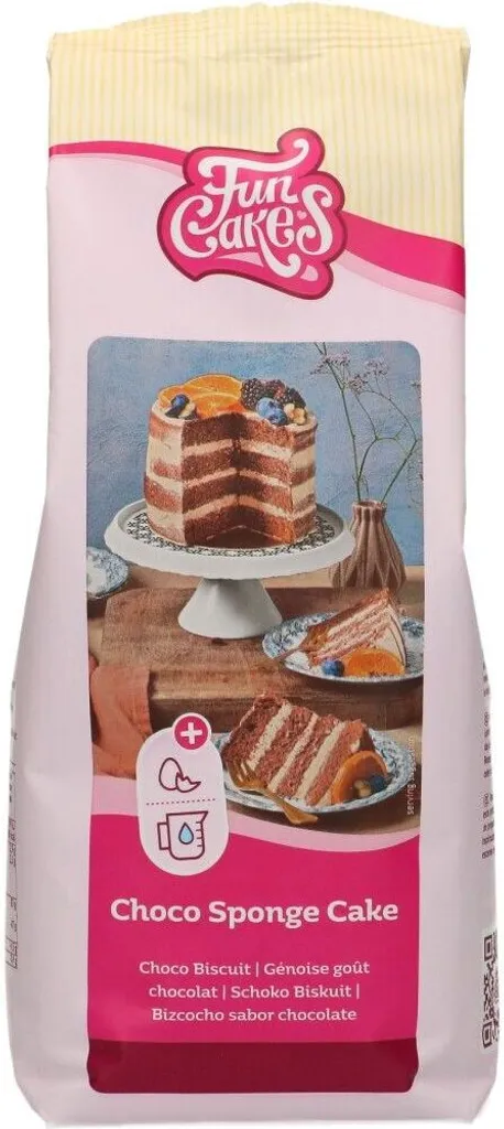 FunCakes Mix for Choco Sponge Cake 1 kg