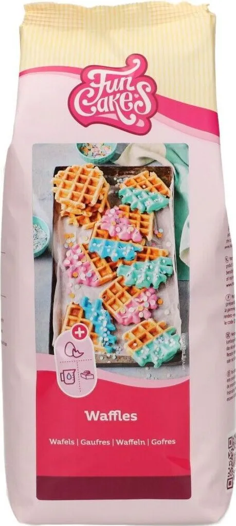 FunCakes - Mix for Waffles 1 kg Belgian Waffles
