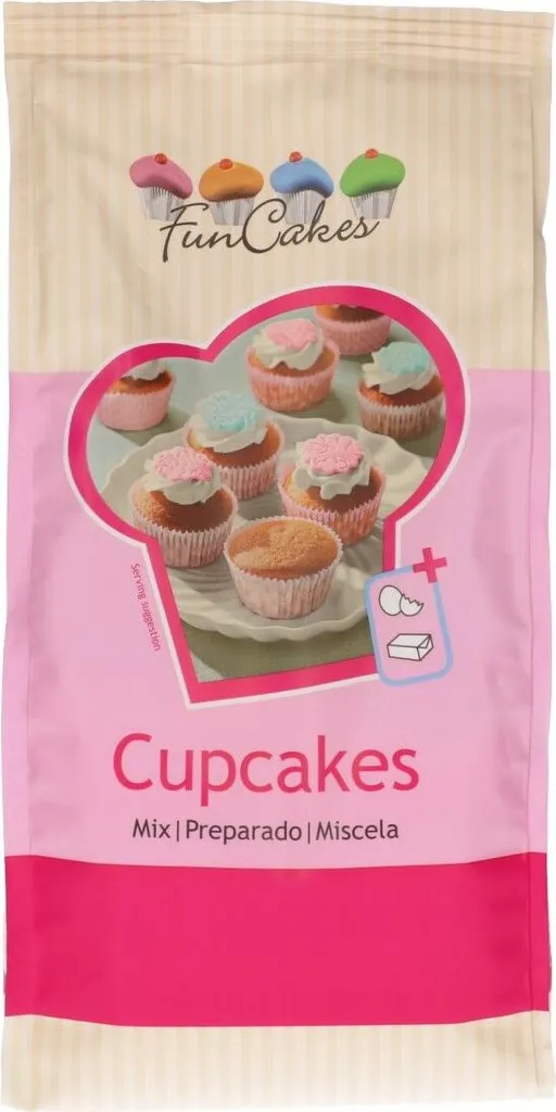 FunCakes Professional Baking Mix for Cupcakes 1 kg