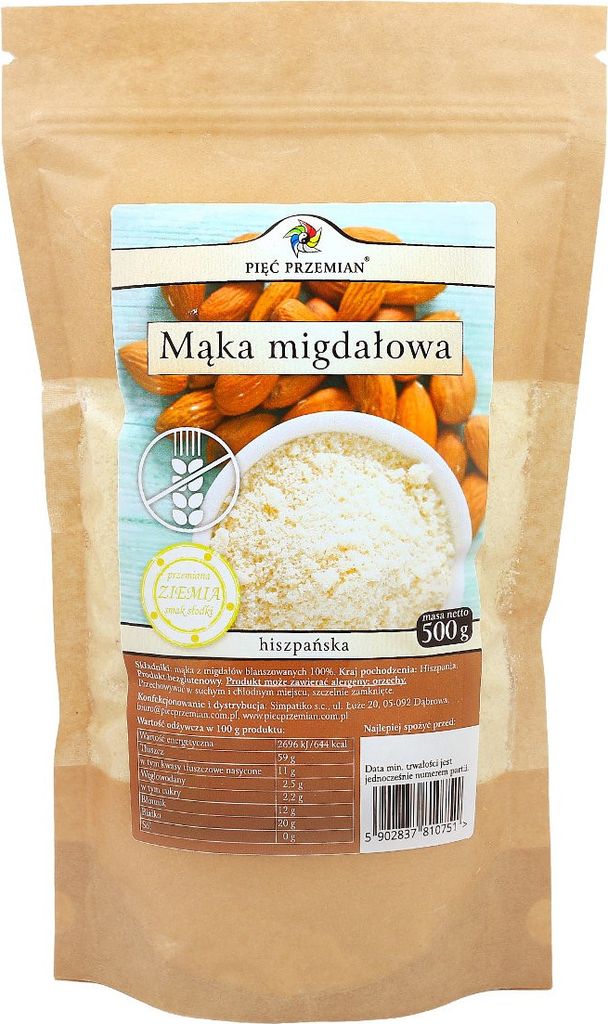 FIVE TRANSFORMATIONS Gluten-free almond flour 500g