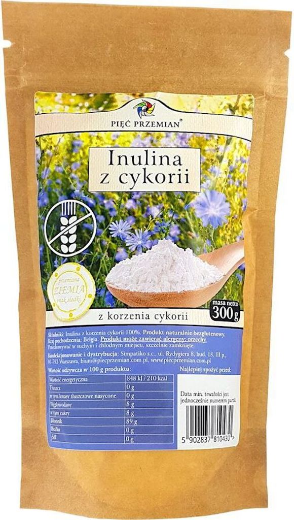 FÜNF TRANSFORMATIONEN Inulin aus Zichorienwurzel 300g