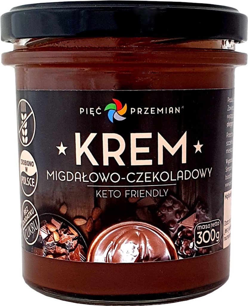 FÜNF TRANSFORMATIONEN KETO Mandel-Schokoladencreme 300g