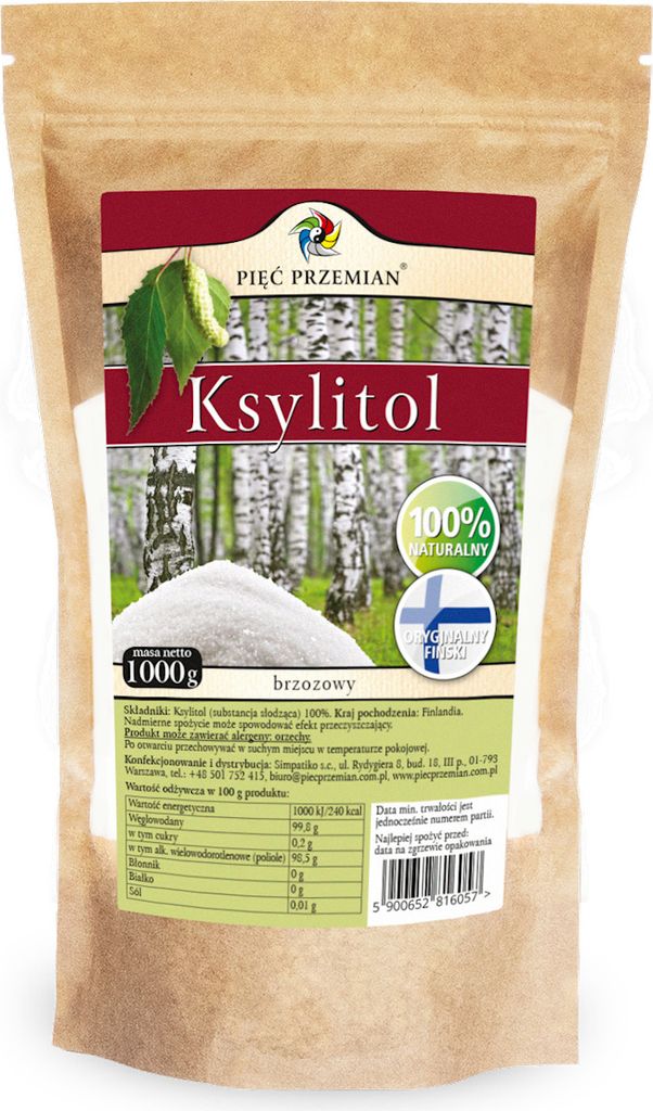 FÜNF TRANSFORMATIONEN Xylitol 1kg