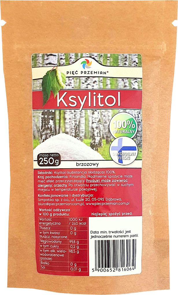 FÜNF TRANSFORMATIONEN Xylitol 250g