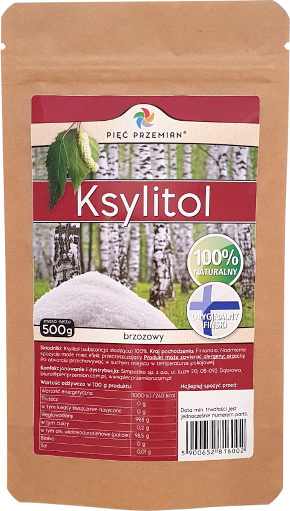 FÜNF TRANSFORMATIONEN Xylitol 500g