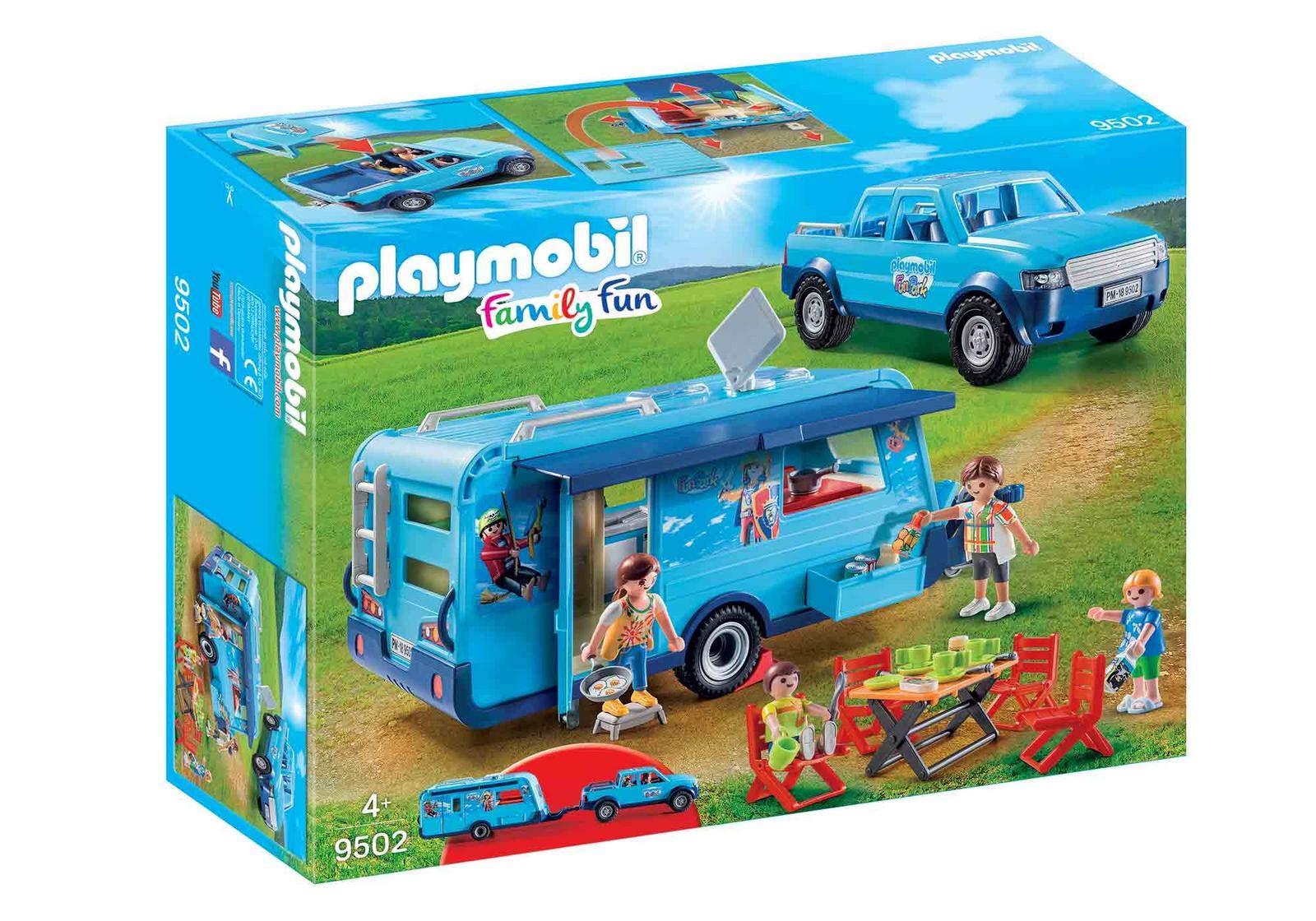 Playmobil Funpark Pick Up Caravan