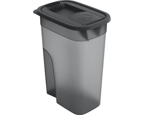 Feed container rotho Flo animal feed container 4.1 l, odor-proof anthracite