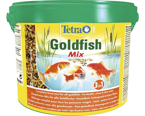 Food mix Tetra Pond Goldfish Mix 10 l