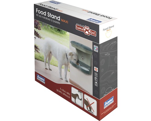 Feeding station Bama Maxi 50 x 29 x 52 cm green, for wall mounting