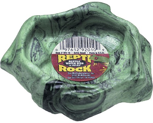 Feeding station ZOO MED Repti Rock Water Dish 10x9x3 cm random color selection