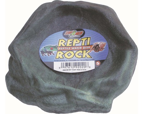 Feeding station ZOO MED Repti Rock Water Dish 16x11x4 cm random color selection