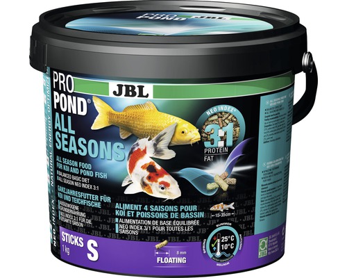 Food sticks JBL ProPond All Seasons S 1 kg